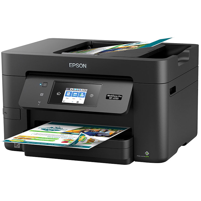 Epson Workforce Pro Wf 4720 All In One Printer Black C11cf74201 London Drugs 8824