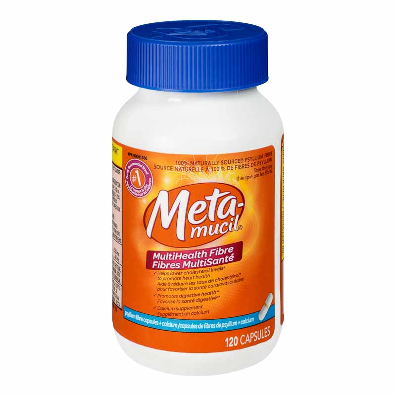 Metamucil Capsules Plus Calcium 120s London Drugs