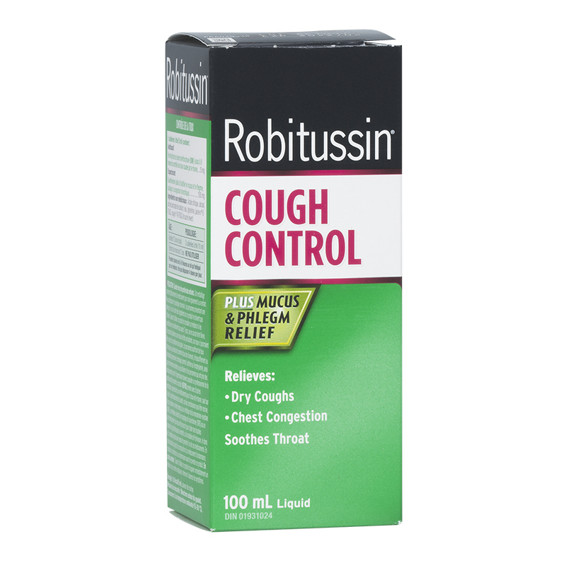 Robitussin DM Cough Contol Syrup 100ml London Drugs