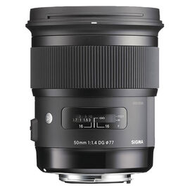 Sigma Art 50mm F1.4 DG HSC Lens for Nikon - A50DGHN