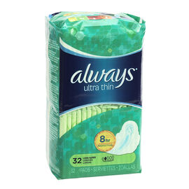 Always Discreet Incontinence Pads - Long - Moderate - 54's