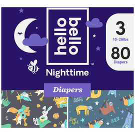 Hello Bello 3 (14-24 lb) Nighttime Diapers 24 ea 24 ct