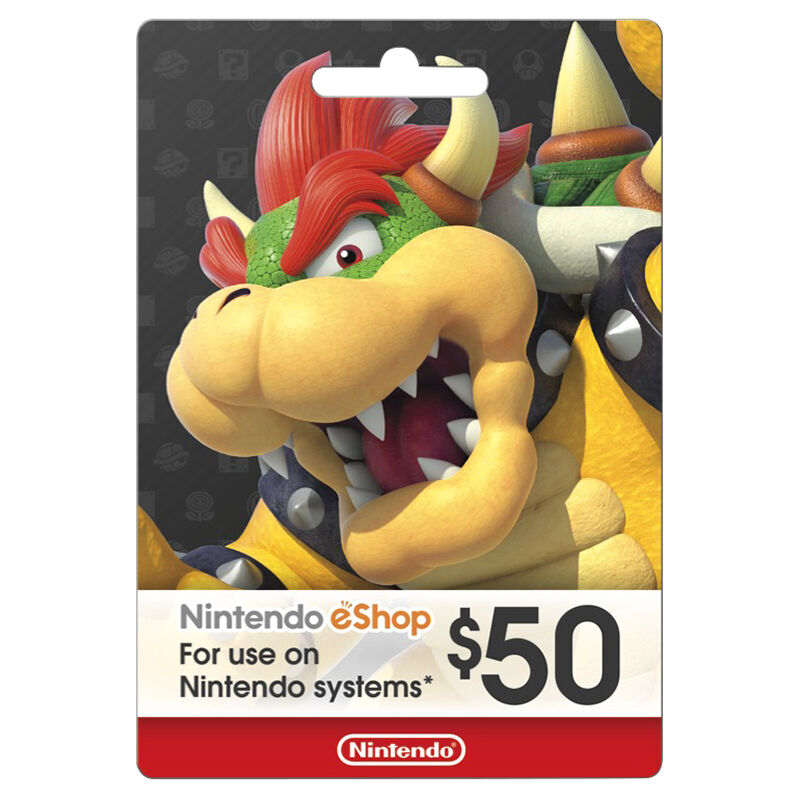 can you use a nintendo eshop card for switch online