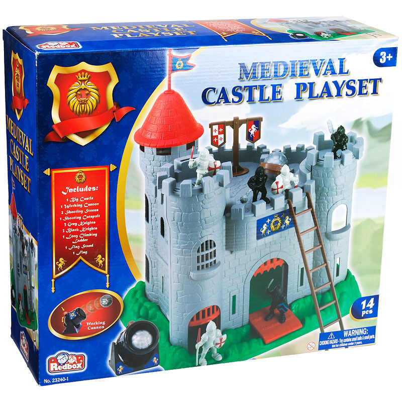 redbox medieval castle playset