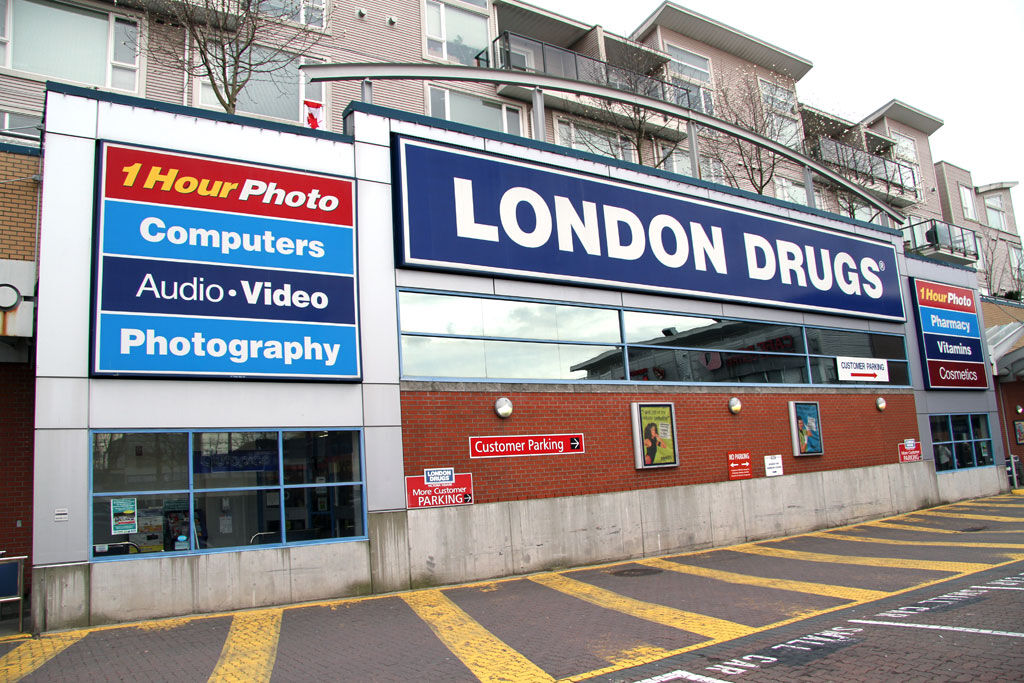 London Drugs — Knight Signs