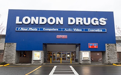 London Drugs Store at 2751 Cliffe Avenue Courtenay BC