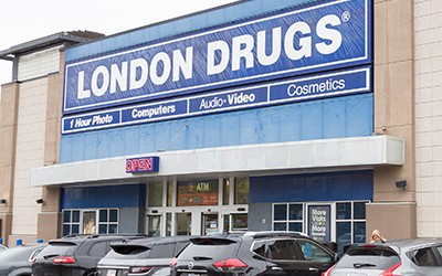 London Drugs Store at 450 Lansdowne Street Kamloops BC