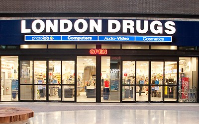 London Drugs Store at 351 Abbott Street Vancouver BC