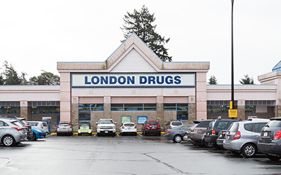 London Drugs Store at 32900 South Fraser Way, Abbotsford BC