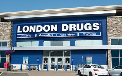 London Drugs Store at 15850 26th Ave. Surrey BC