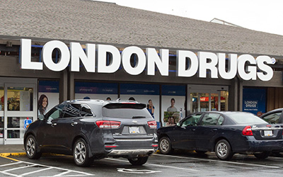 London Drugs Store at 911 Yates Street, Victoria BC