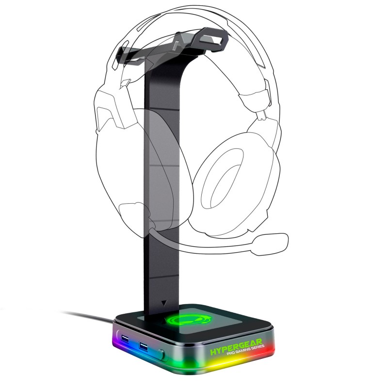 Hypergear RGB Command Station Stand for Headset