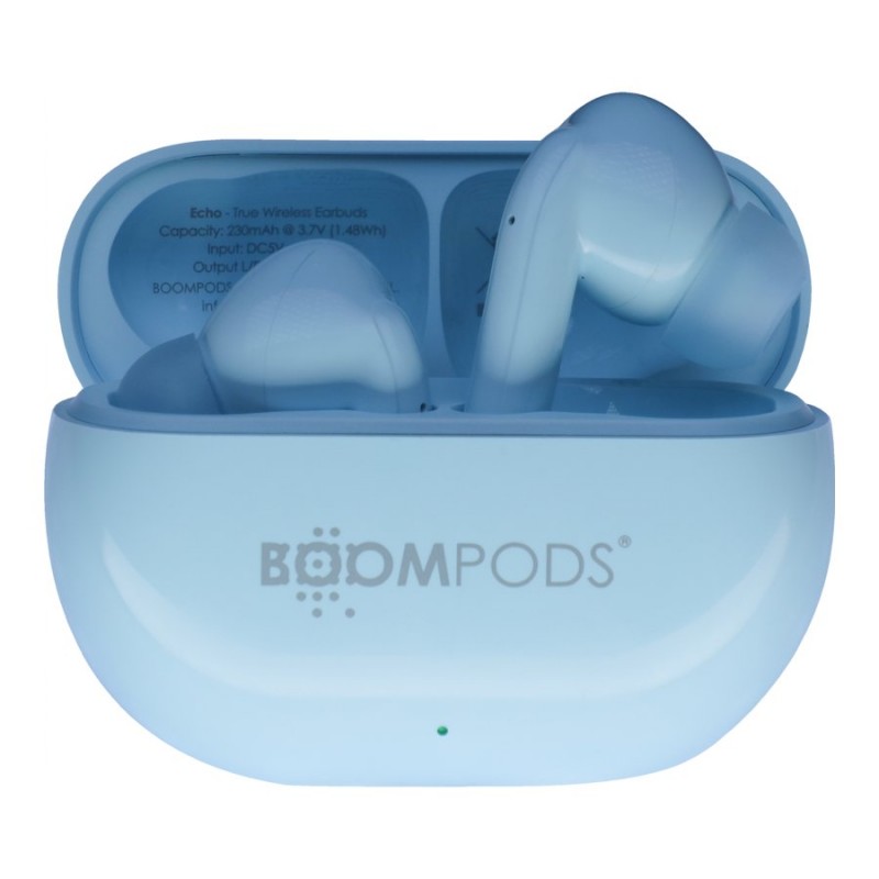 Boompods Echobuds True Wireless Earphones - Sky Blue - BP-ECHBLU