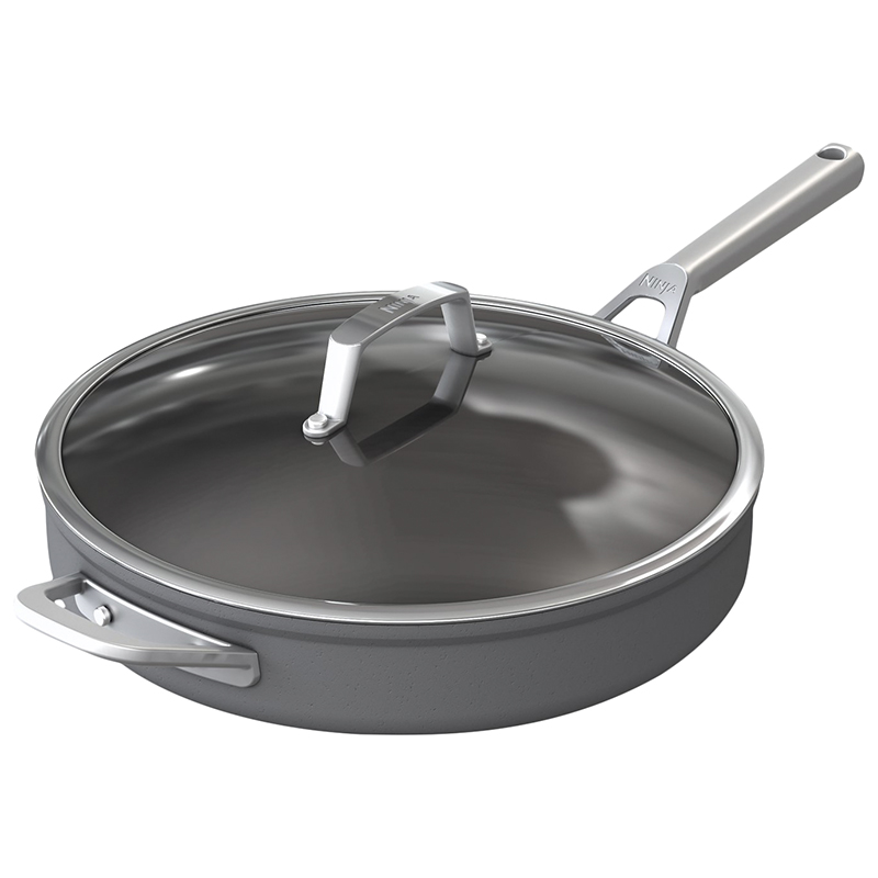 Ninja Foodi NeverStick Premium Saute Pan - Slate Grey - 3.8L