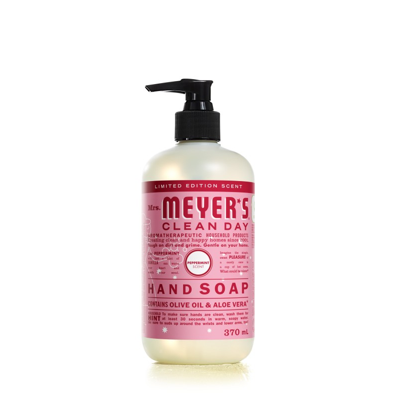 Mrs. Meyer's Clean Day Hand Soap - Peppermint Scent - 370ml