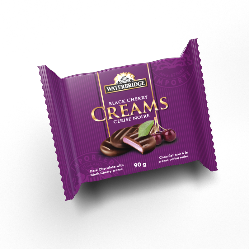 Waterbridge Dark Chocolate Creams - Black Cherry - 90g