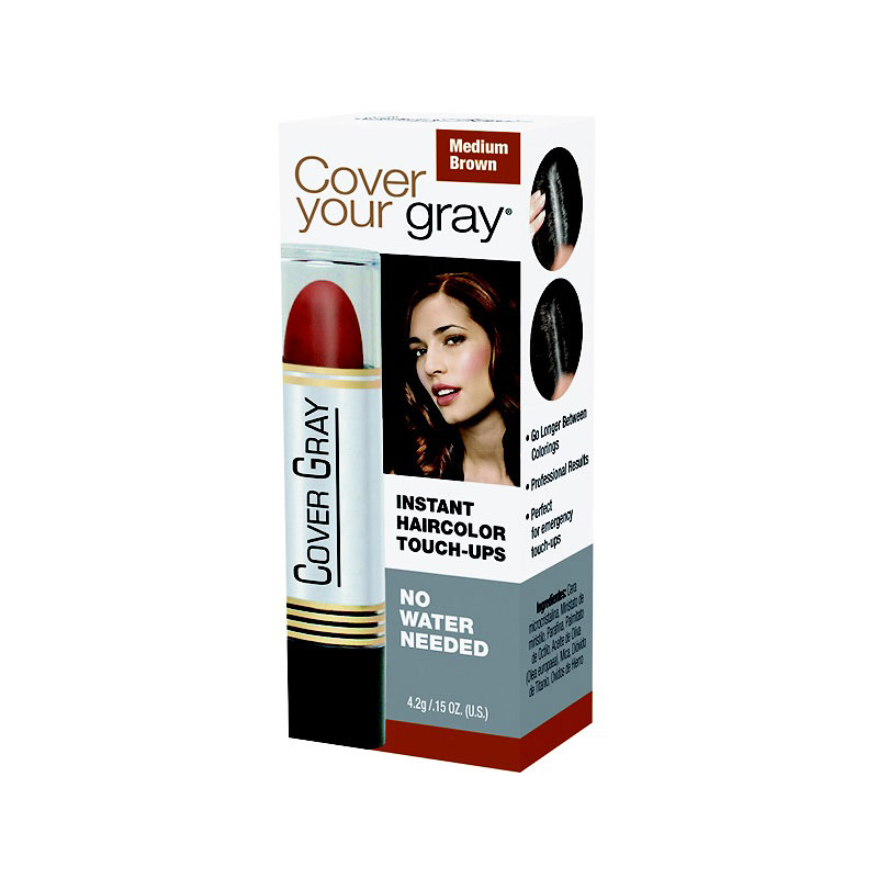 Cover Your Gray Mini Touch Up Stick - Medium Brown