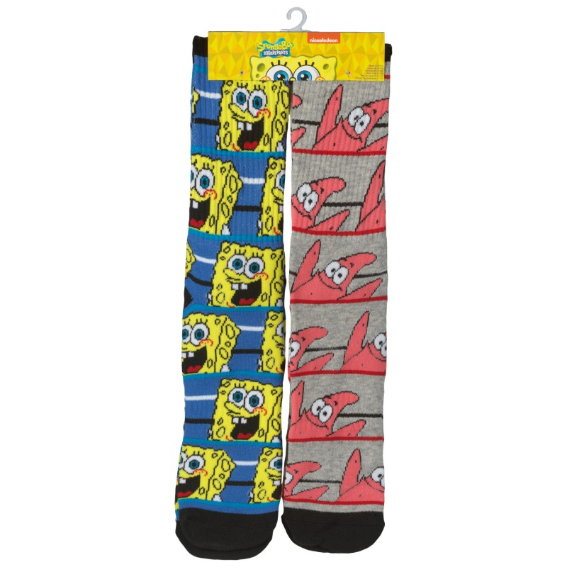 Spongebob Squarepants Socks - Royal - 2 pack