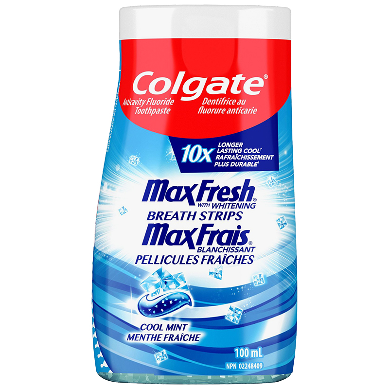 Colgate MaxFresh Toothpaste - Whitening Cool Mint - 100ml