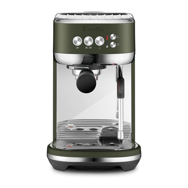 Breville the Bambino Plus Coffee Machine with Frother - Olive Tapenade - BES500OLT1BNA1