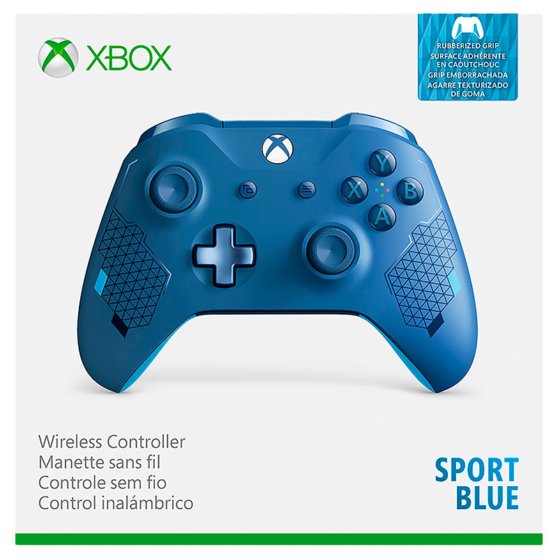 Xbox One Wireless Controller - Sport Blue Special Edition ...