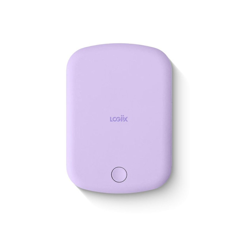 LOGiiX Piston Power 5000 Mag 5000mAh Wireless Power Bank - Lavender - LGX-13839