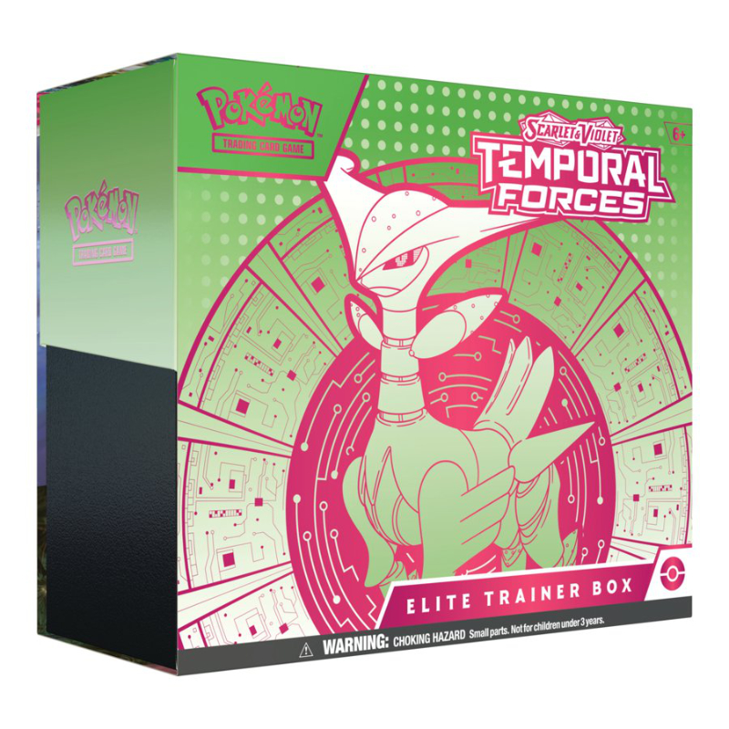 Pokemon TCG: Scarlet and Violet Temporal Forces Elite Trainer Box
