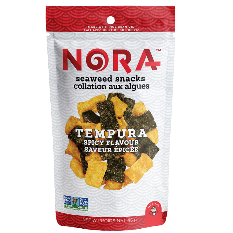 Nora Seaweed Snacks - Spicy Tempura - 45g
