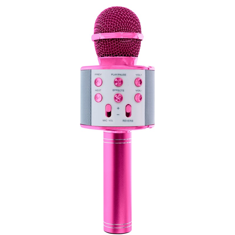 Tech Thory Bluetooth Karaoke Microphone - Pink - Ttkmws03