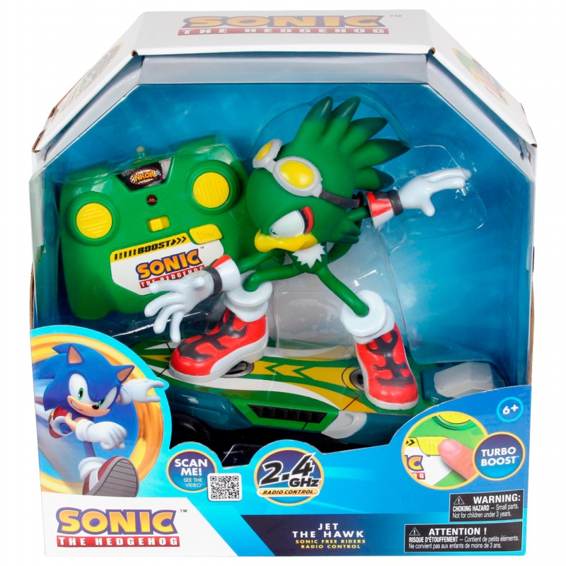 NKOK Sonic Free Rider Remote Control Jet - Green