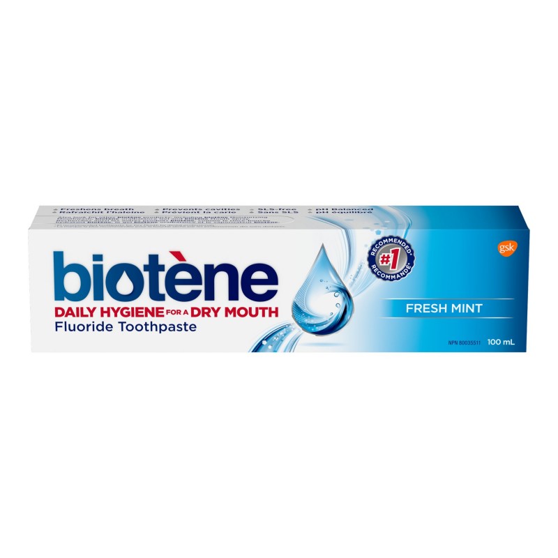 Biotene Toothpaste - Fresh Mint - 100ml | London Drugs