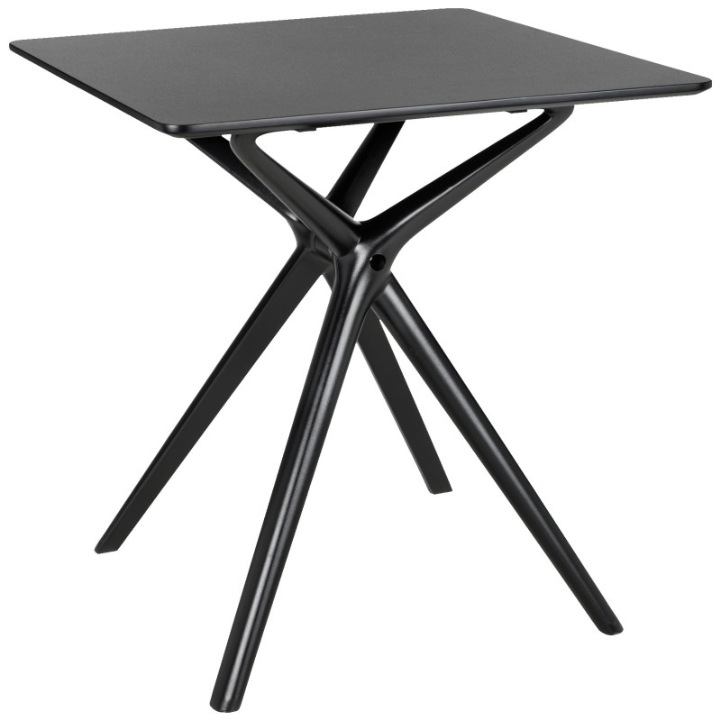 Collection by London Drugs Moda Table - Black - 70x70x74cm