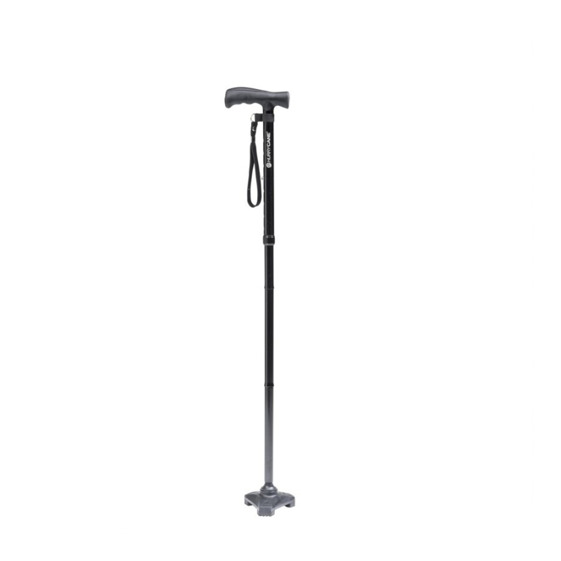 HurryCane Freedom Edition Folding Cane with T Handle