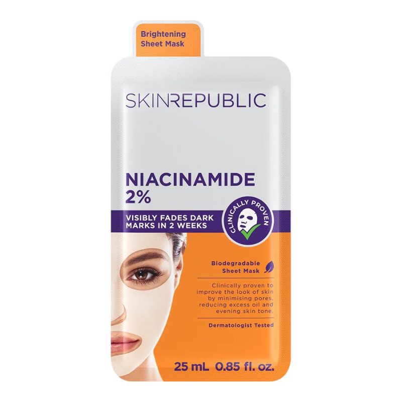 Skin Republic Niacinamide 2% Sheet Mask - 25ml