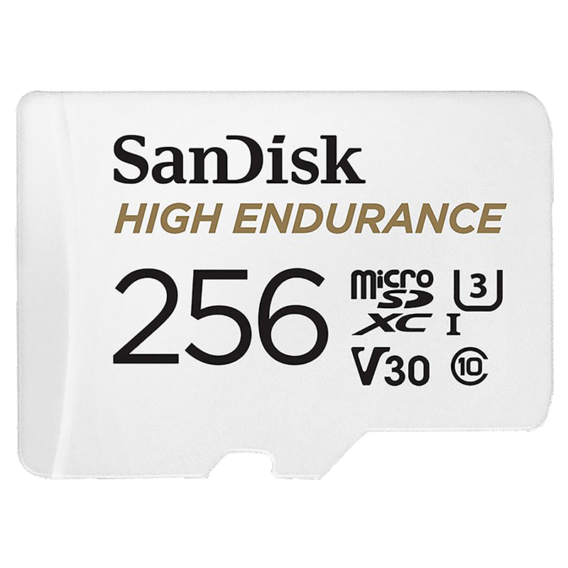 SanDisk High Endurance Flash Memory Card - 256GB - SDSQQNR-256G-GN6IA