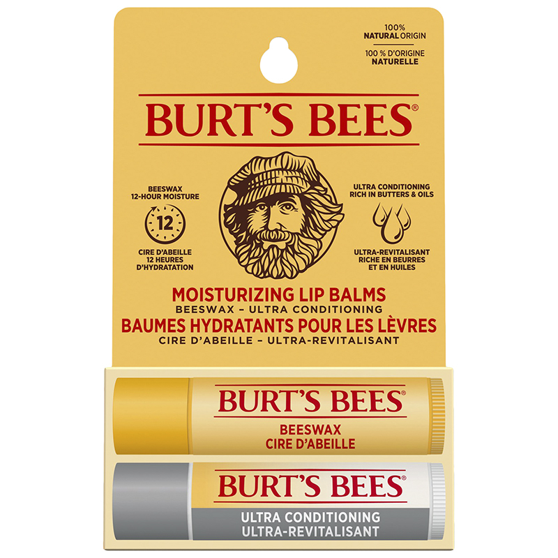 Burt's Bees Moisturizing Lip Balm Set