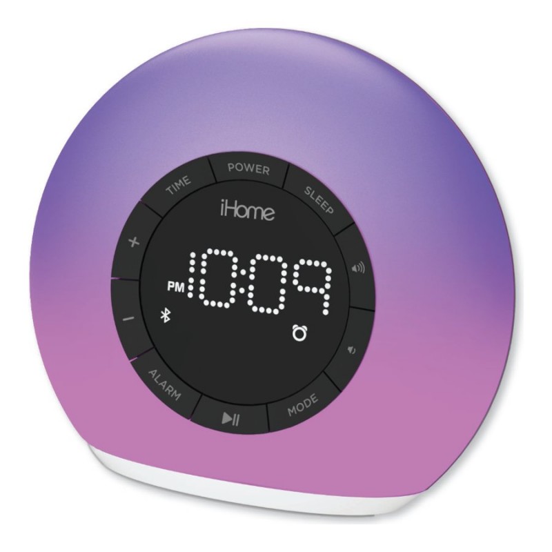 iHome iBT32 Clock Radio - White - IBT32W.EXV24