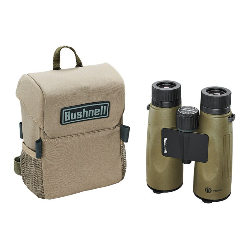 Bushnell Prime 12x50 Binocular x Vault Bundle - Green - BP1250VTC