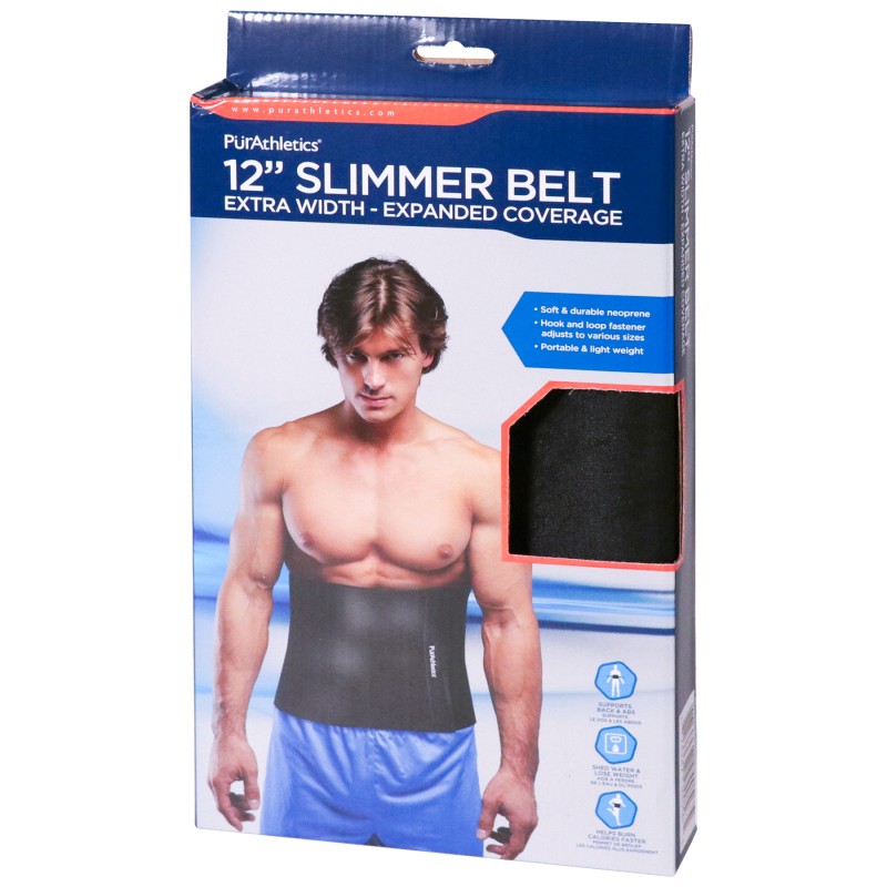 TKO Fitness Slimmer Belt SL0110-BKA, Color: Black - JCPenney