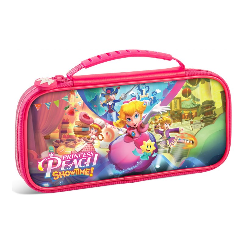 RDS Industries Game Traveler Deluxe Travel Case for Nintendo Switch, Switch Lite, Switch OLED - Princess Peach