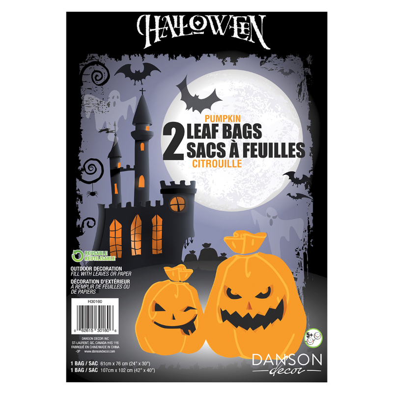 Danson Pumpkin Leaf Bags