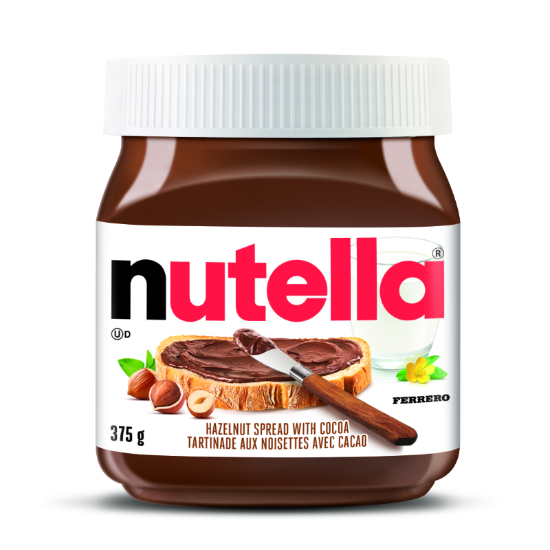 Nutella Chocolate Hazelnut Spread - 375g jar