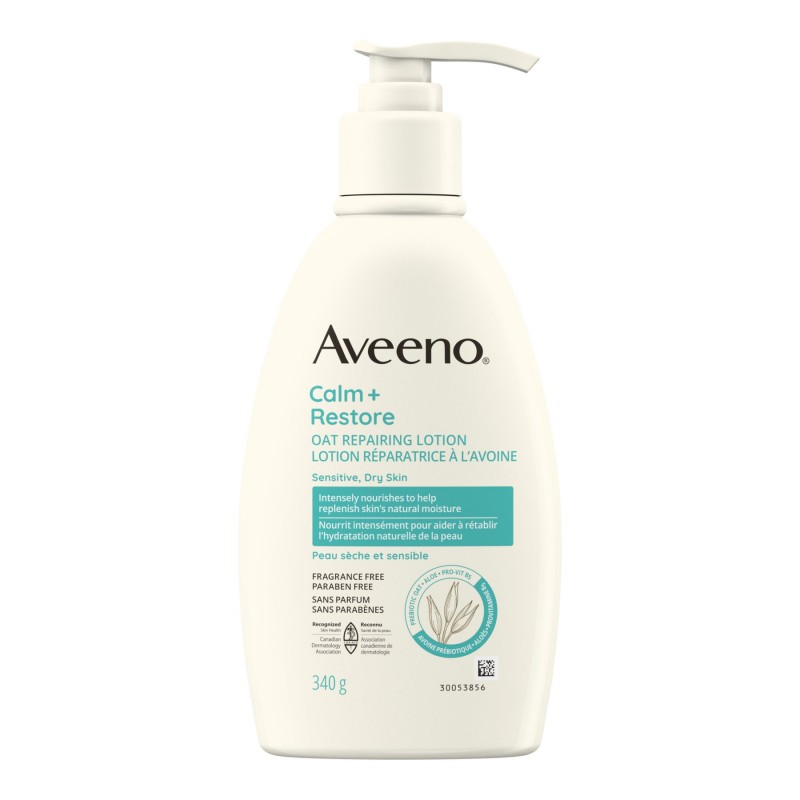 Aveeno Calm + Restore Oat Repairing Lotion - 340g