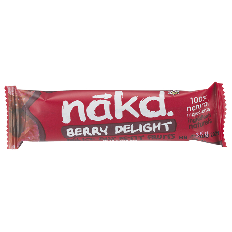 Nakd Raw Fruit Nut Bar Berry Delight G London Drugs