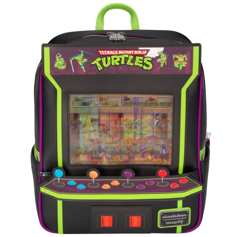 Loungefly Teenage Mutant Ninja Turtles Glow Mini Backpack