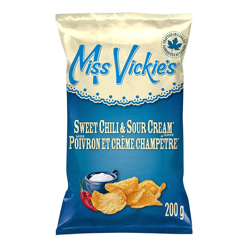 Miss Vickie's Potato Chips - Sweet Chili & Sour Cream - 200g