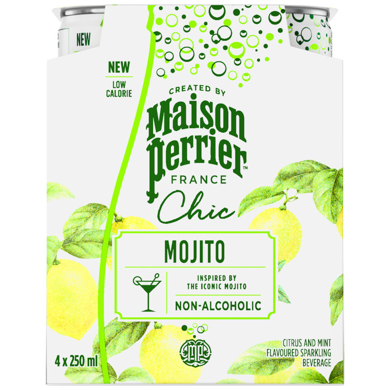 Maison Perrier Chic Mojito - 4x250ml - Aluminum