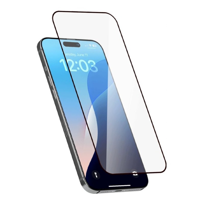 LOGiiX Phantom Glass HD Edge-to-Edge Screen Protector for Apple iPhone 16 Pro