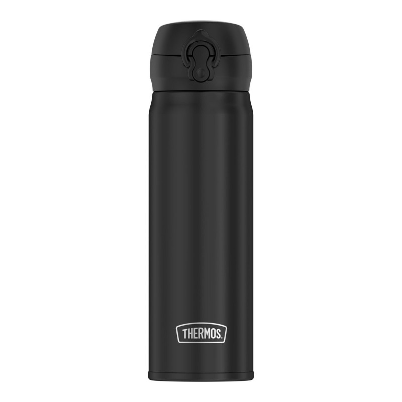 Thermos Stainless Steel Direct Drink Bottle Matte Black 470ml