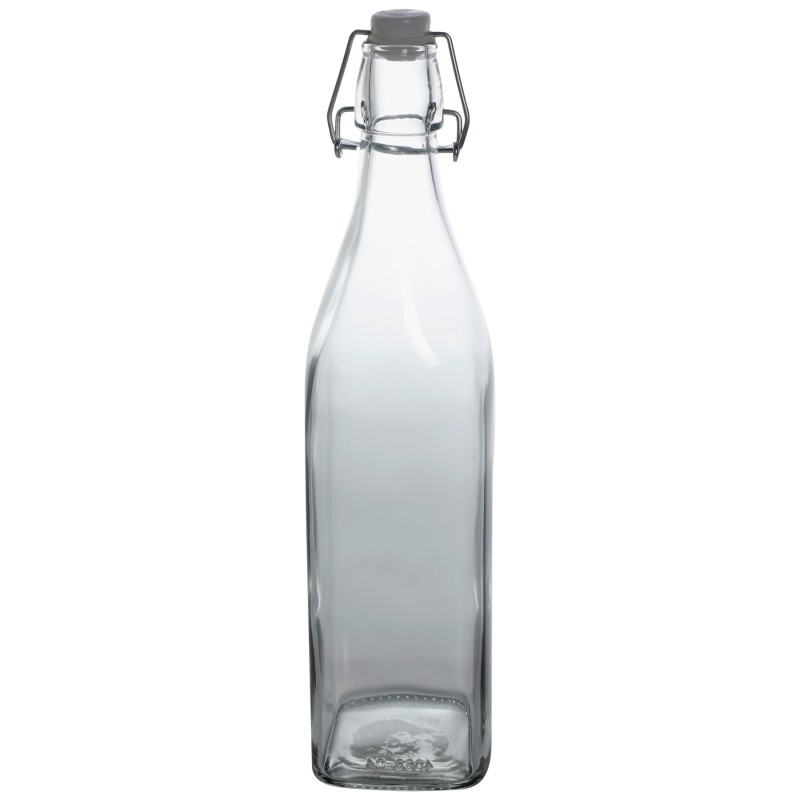 Gibson Home Glass Bottle - Clear - 32.5oz